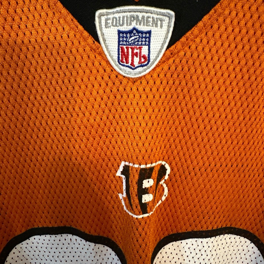Reebok Vintage Peter Warrick Cincinnati Bengals jersey mens size‎ Medium - Picture 10 of 14